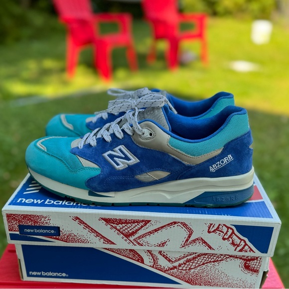 Pre Owned New Balance 1600 Nice Kicks Grand Anse M12 US 8.5/10 - Picture 2 of 8